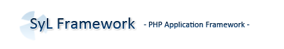 SyL Framework - PHP Application Framework -